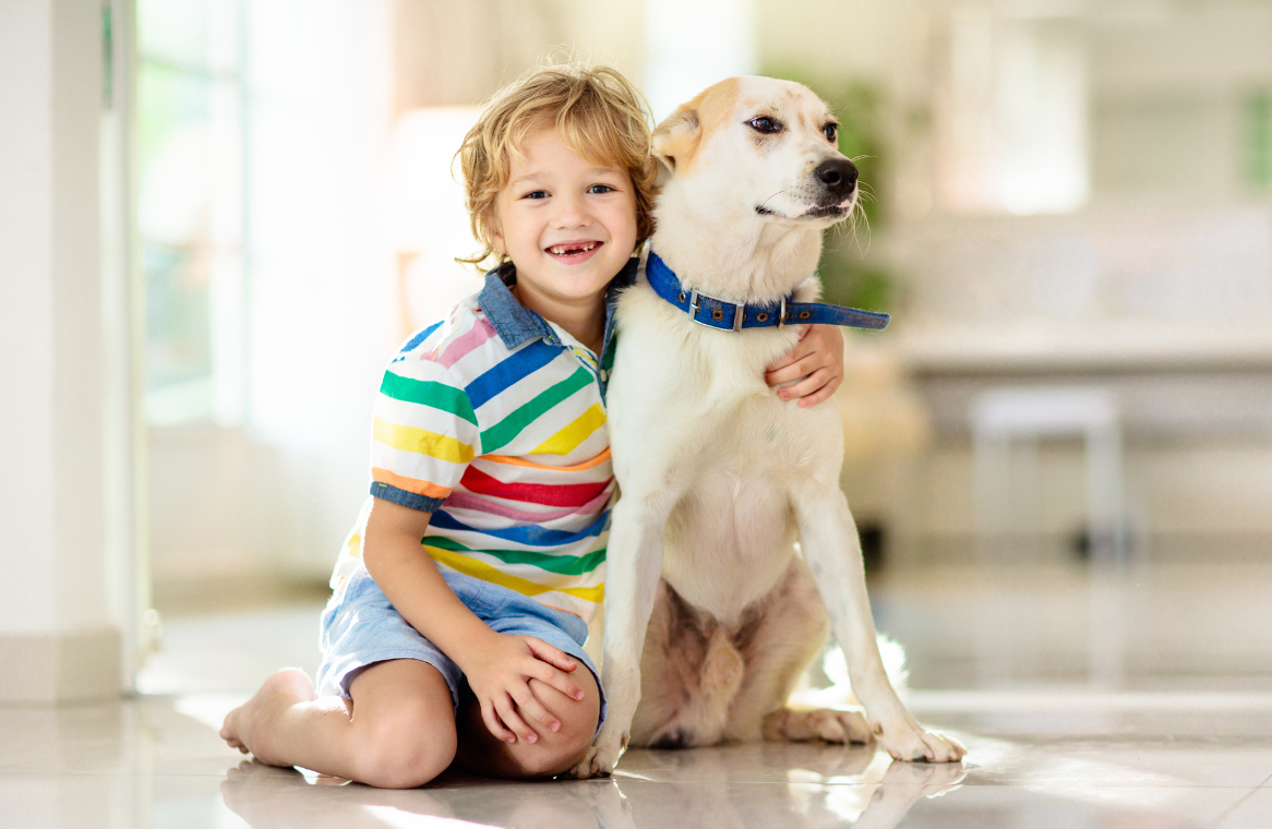 Boy and Dog