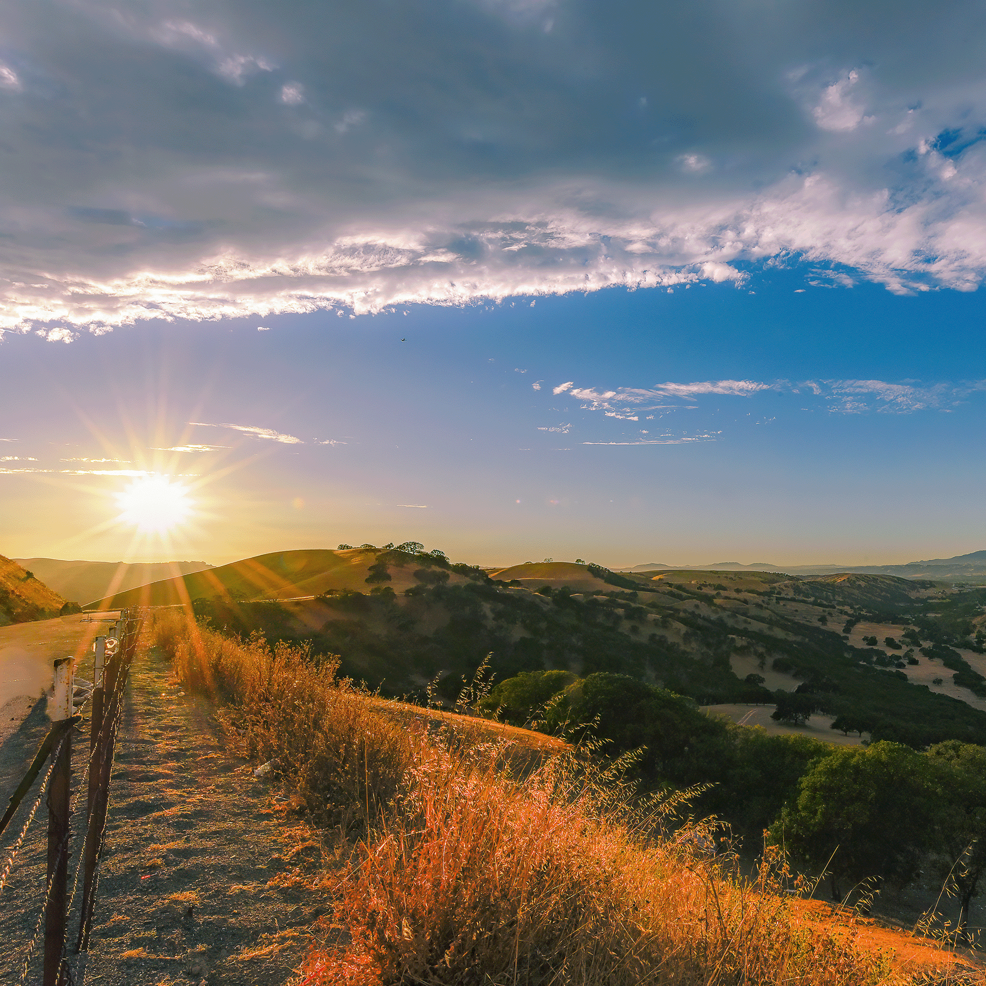 Livermore Hills @ Sunset Landscape Shot-10122022 (1)